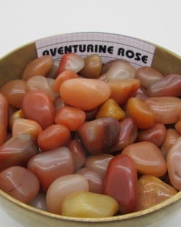 b-PIERRE ROULEE AVENTURINE ROSE