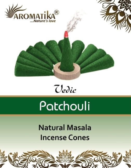AROMATIKA CONES VEDIC MASALA PATCHOULI