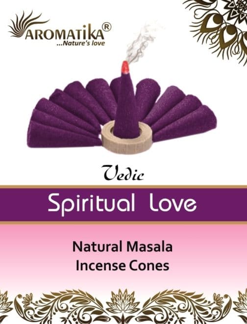 AROMATIKA CONES VEDIC MASALA SPIRITUAL LOVE  (Amour spirituel)