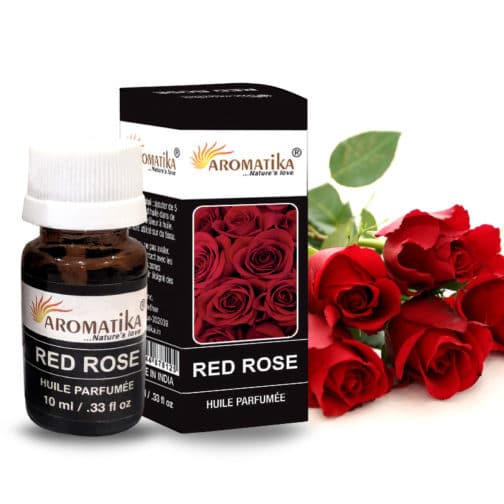 HUILE AROMATIKA PARFUMEE 10ml – RED ROSE (Rose rouge)