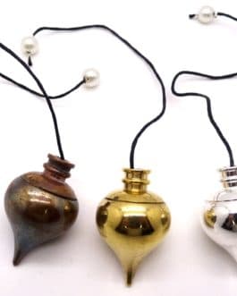 N° 1603 – PENDULE MERMET Témoin – Reste 1  couleur : Doré