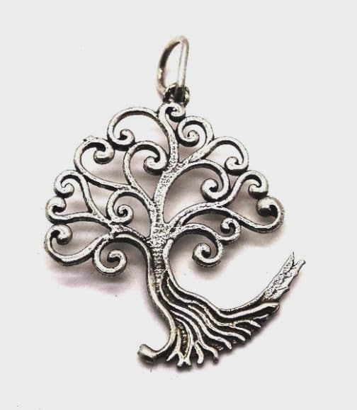 REF500 – PENDENTIF ARBRE DE VIE Métal Argenté