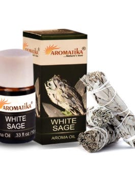 HUILE AROMATIKA PARFUMEE 10ml – WHITE SAGE (Sauge blanche)