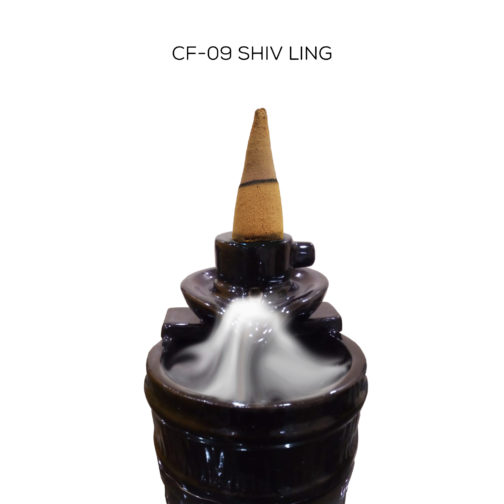 CF-09 FONTAINE SHIV LINGAM P.E. Céramique pour cônes back flow