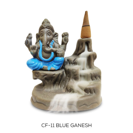 CF-11 FONTAINE GANESH  Bleu P.E. Céramique pour cônes back flow