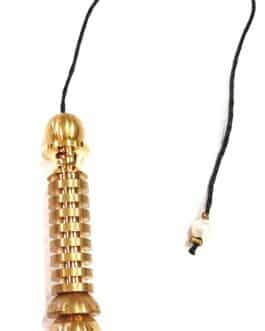 ..N° 1580 – PENDULE ISIS ENEL 8 DISQUES – Témoin – 1 couleur : Doré mat