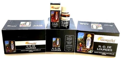 r HUILE AROMATIKA PARFUMEE 10ml . NOTRE DAME DE LOURDES