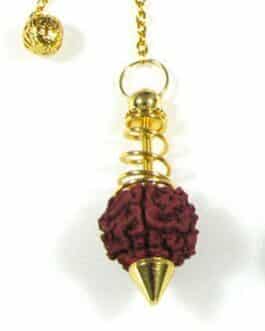 -N.503/N.1596 – PENDULE RUDRAKSHA SPIRALE – Reste 1 pièce