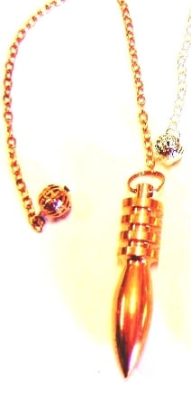 N° 1589 – PENDULE SPIRALE GM 7cm – 1 couleur : Doré