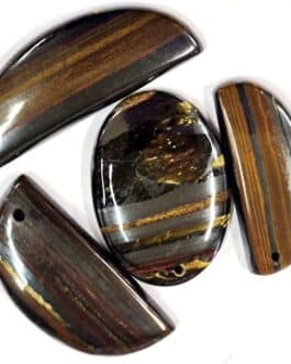 ..GALET PERCE OEIL DE TAUREAU (Reste : 4 Pcs)