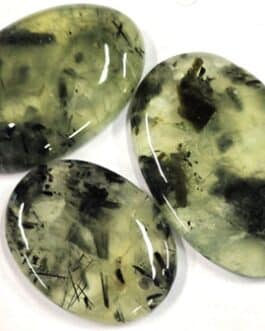 ..GALET PERCE PREHNITE (Reste : 3 Pcs)