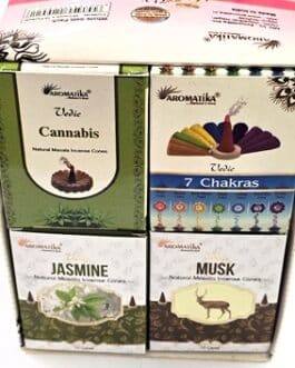 AROMATIKA CONES VEDIC MASALA – ASSORTIMENT CLASSIQUE